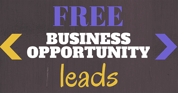 free business opportunity leads