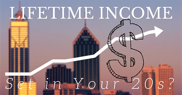 lifetime income determined in 20s